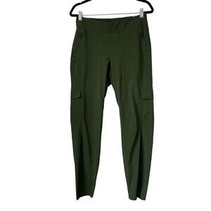 Athleta Chelsea cargo pants green